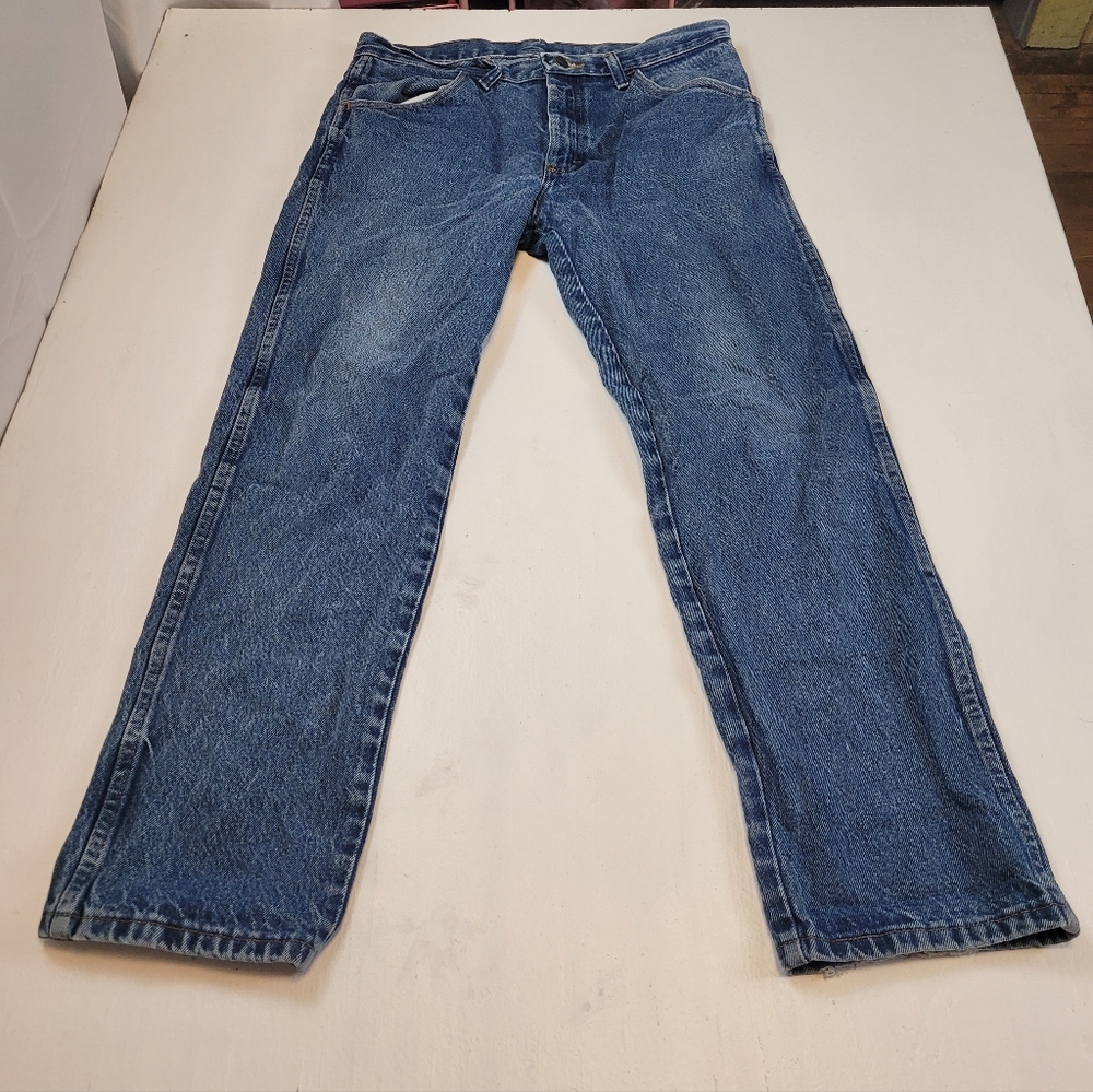 Rustler Classic Blue Straight-Leg Jeans